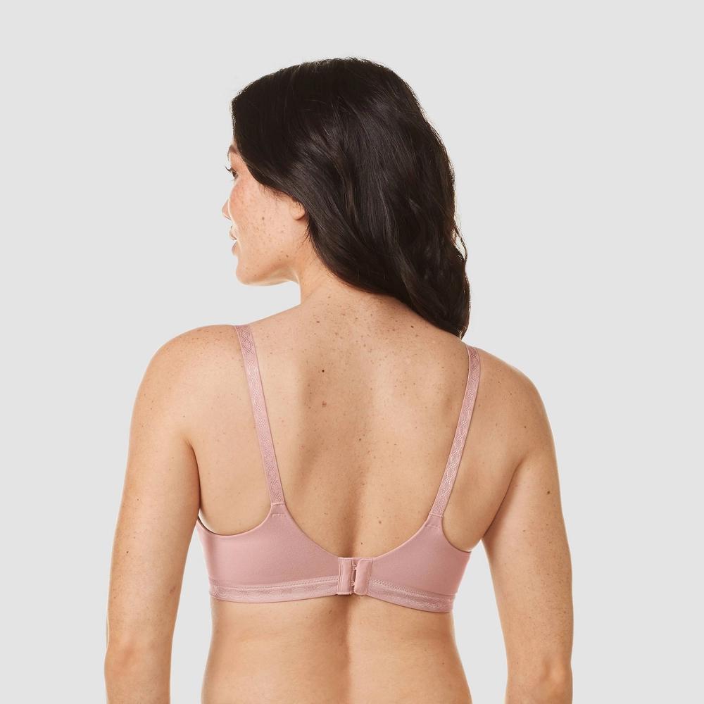 Simply Perfect by Warners Womens Supersoft Wirefree Bra - Mauve 40C Product Image