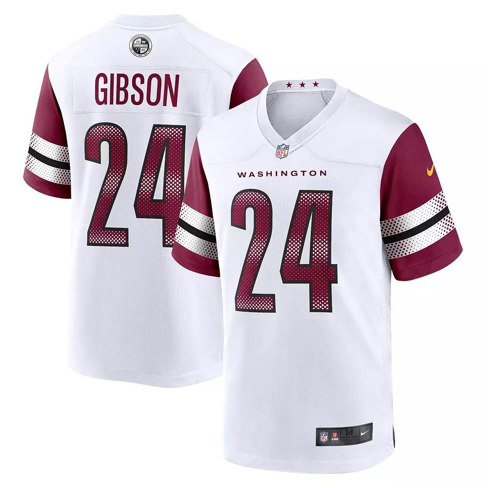 Men's Nike Antonio Gibson White Washington Commanders Game Jersey, Size: 3XL, Wft White Product Image
