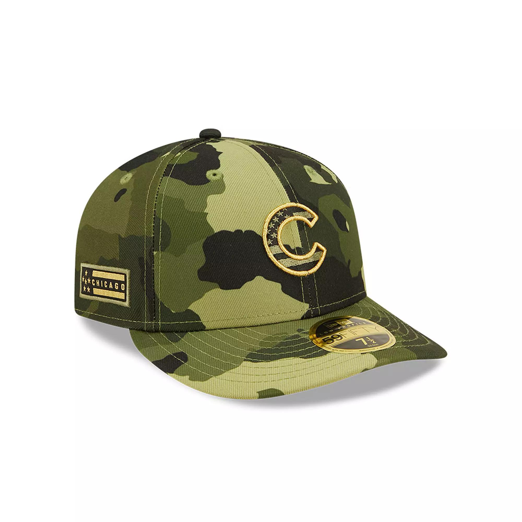 Men's New Era Camo Chicago Cubs 2022 Armed Forces Day On-Field Low Profile 59FIFTY,  Product Image