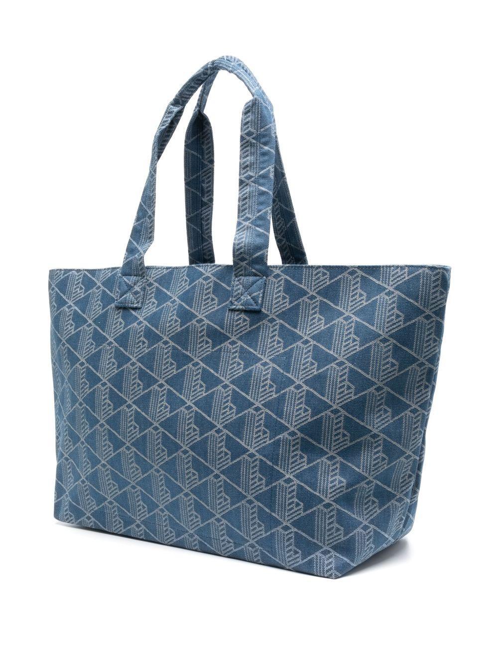 XL mono-jacquard tote bag Product Image