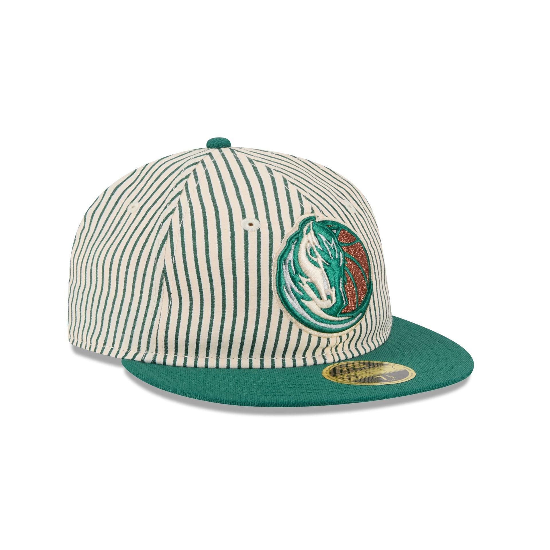 Just Caps Seersucker Dallas Mavericks Retro Crown 59FIFTY Fitted Hat Male Product Image