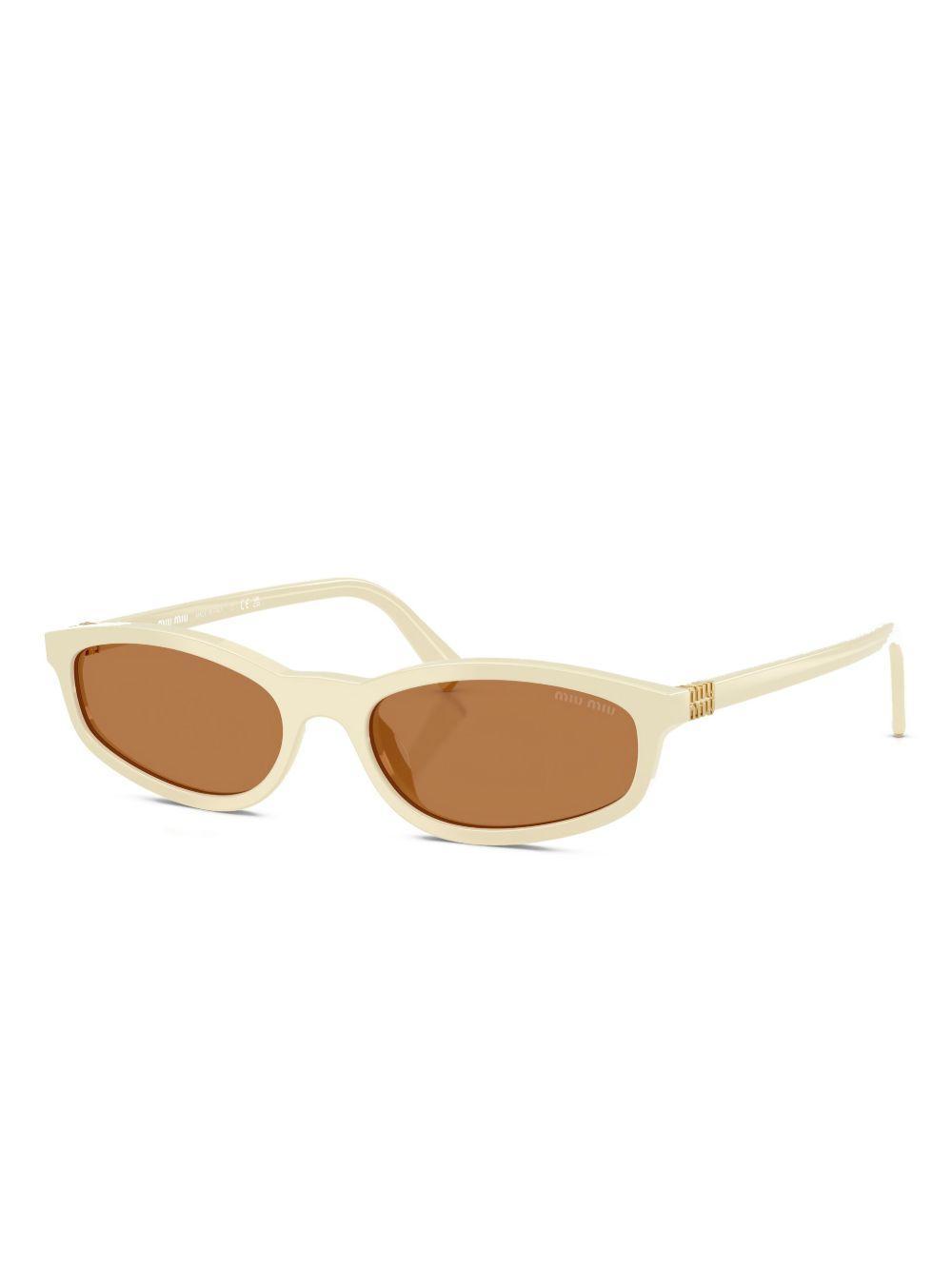 oval-frame sunglasses Product Image