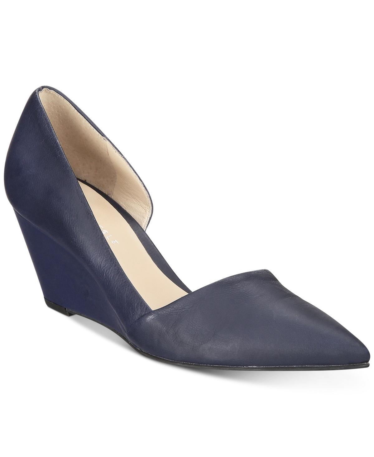 Kenneth Cole Womens Ellis Le Wedge Heel Pumps Product Image