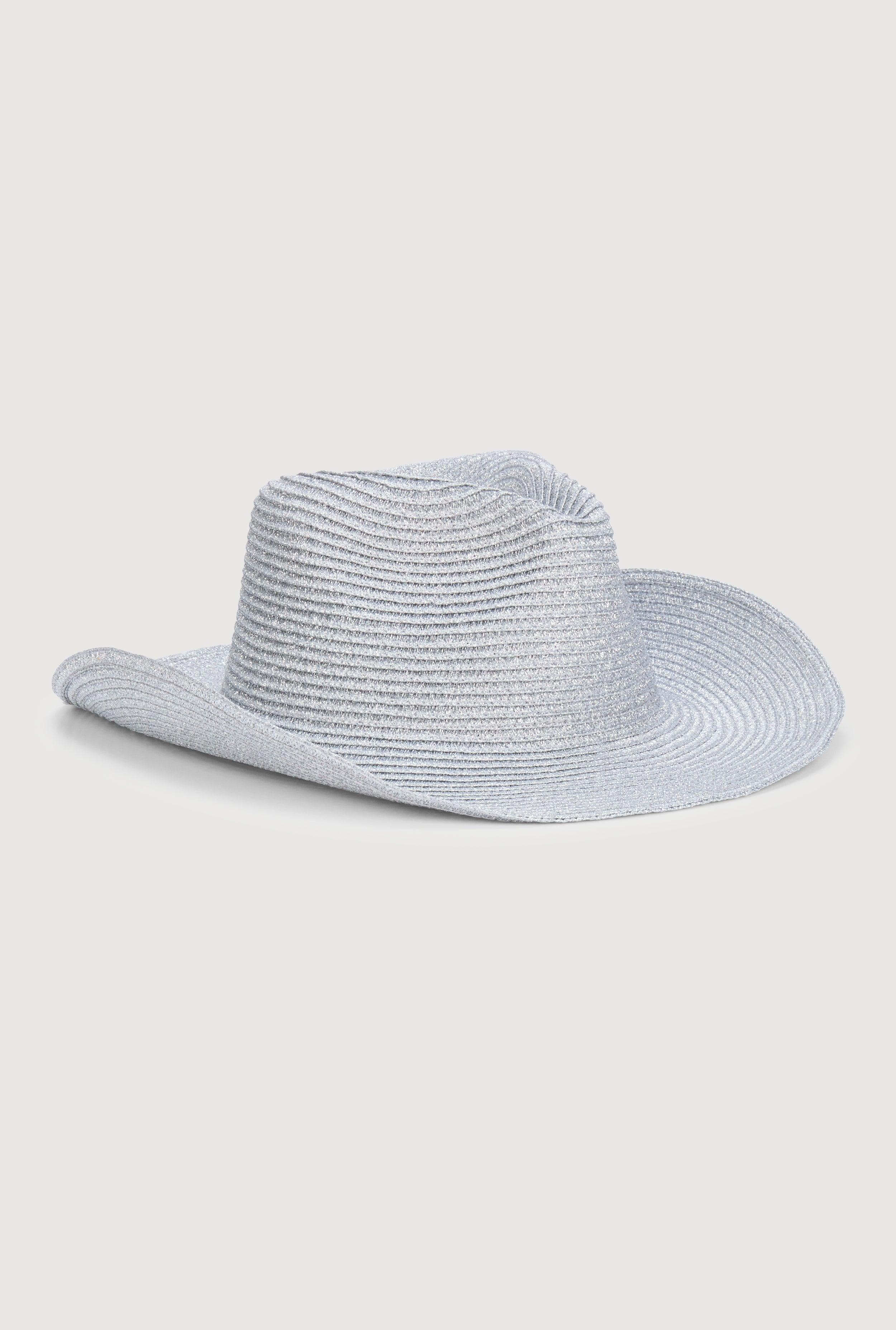 Lurex Pinch Front Cowboy Hat Female Product Image