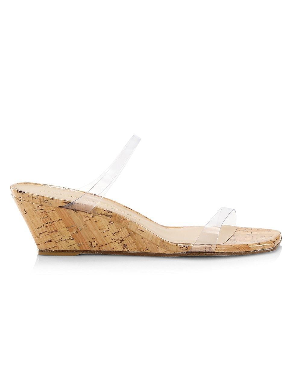 Aleena Patent Two Band Wedge Sandals Product Image