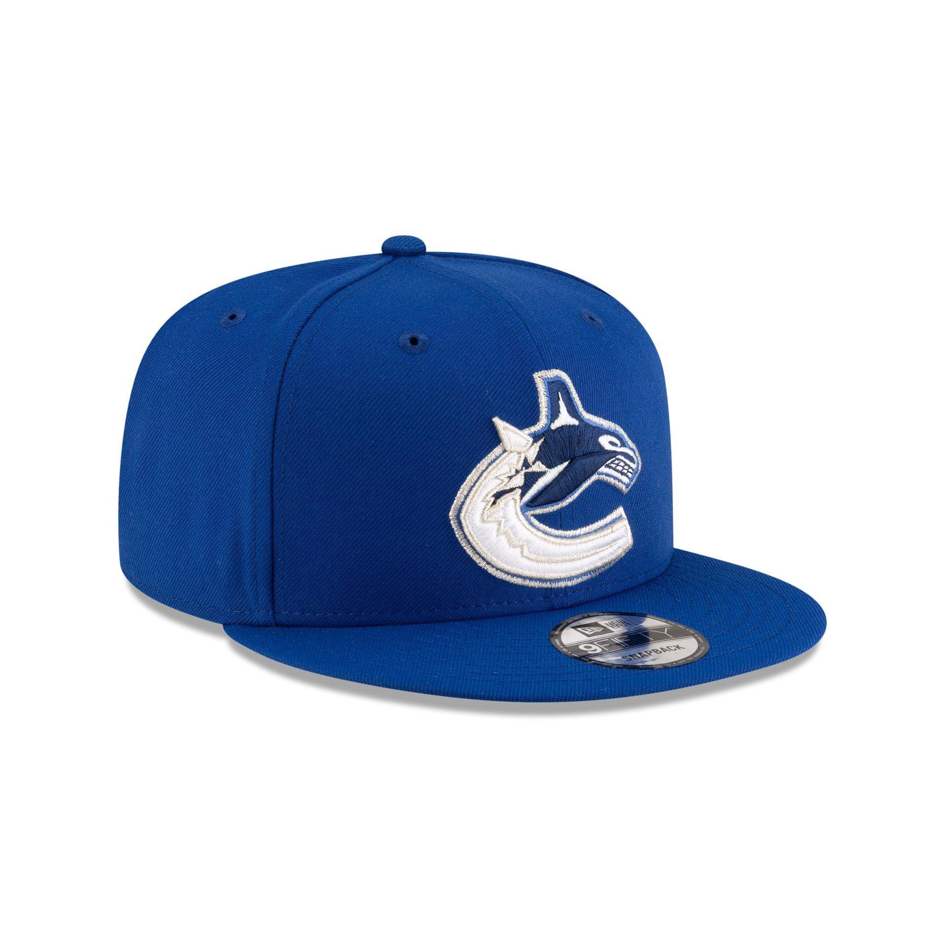 Vancouver Canucks Blue 9FIFTY Snapback Hat Male Product Image