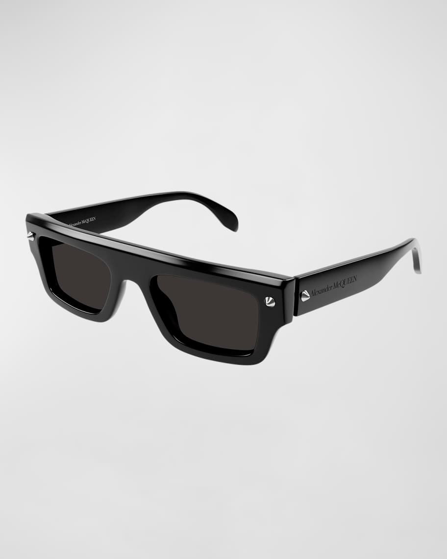 Men's AM0427SM Acetate Rectangle Sunglasses Product Image