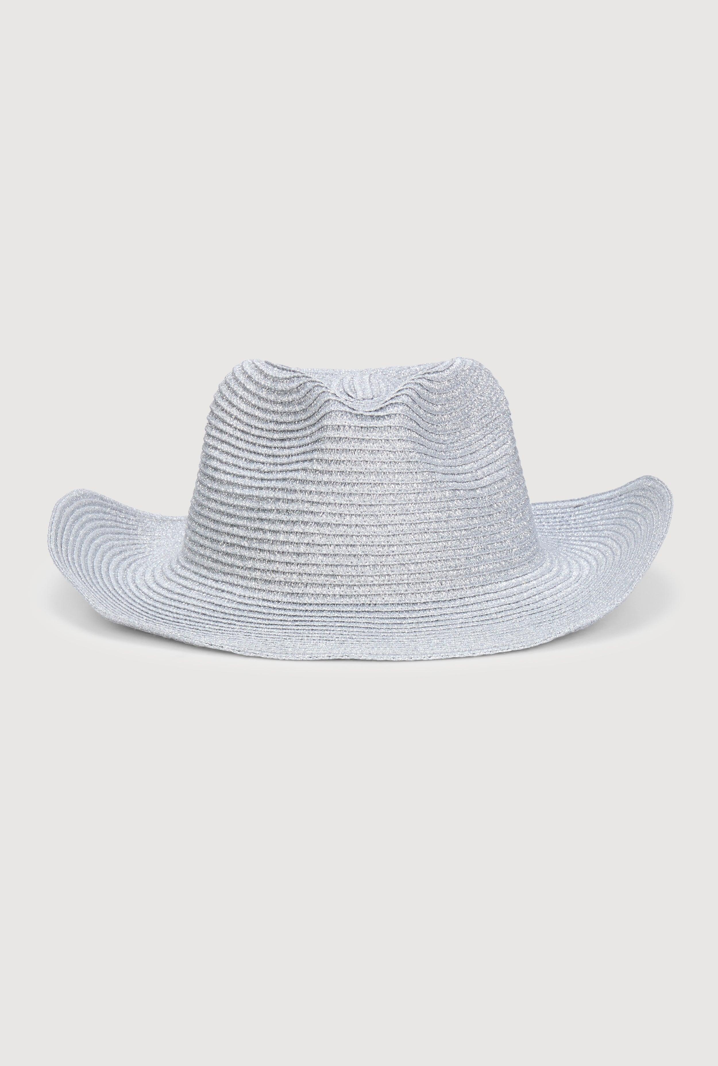 Lurex Pinch Front Cowboy Hat Female Product Image