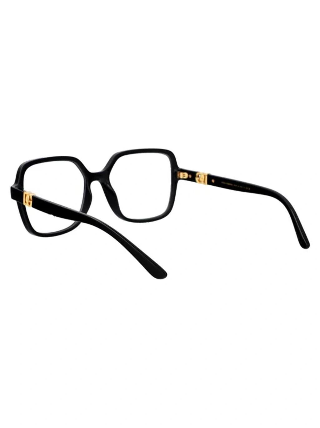 DOLCE & GABBANA Eyeglasses In 501 Black Product Image