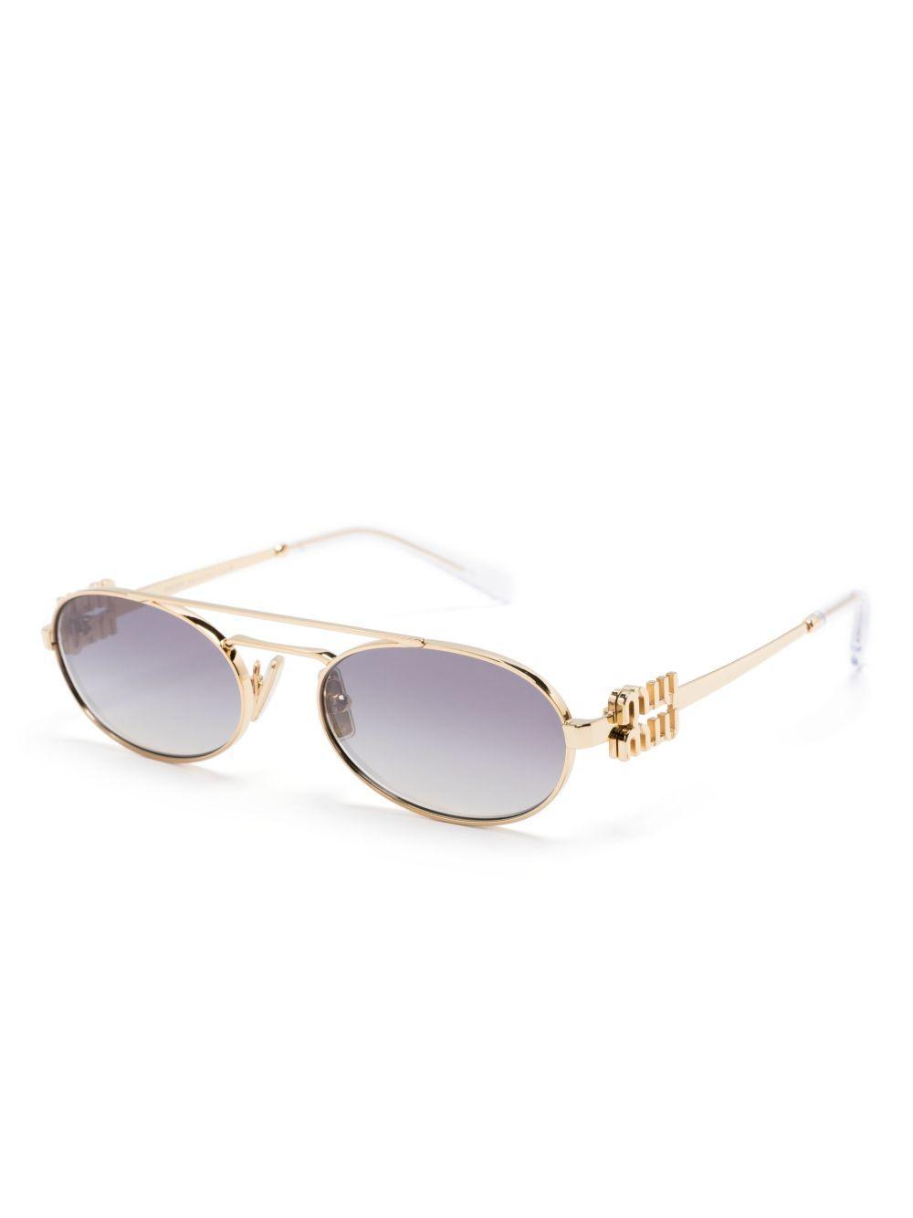 oval-frame sunglasses Product Image