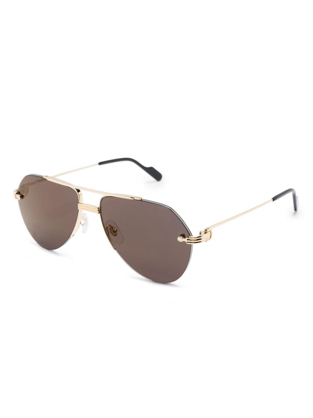 pilot-frame sunglasses Product Image