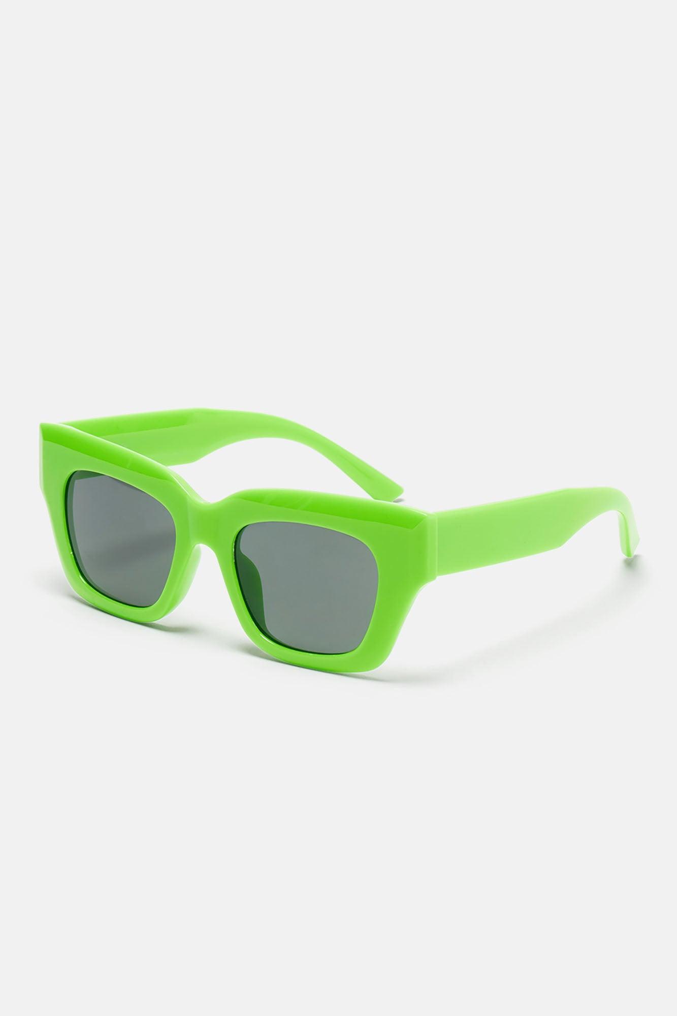 Level Up Babe Sunglasses - Green Product Image