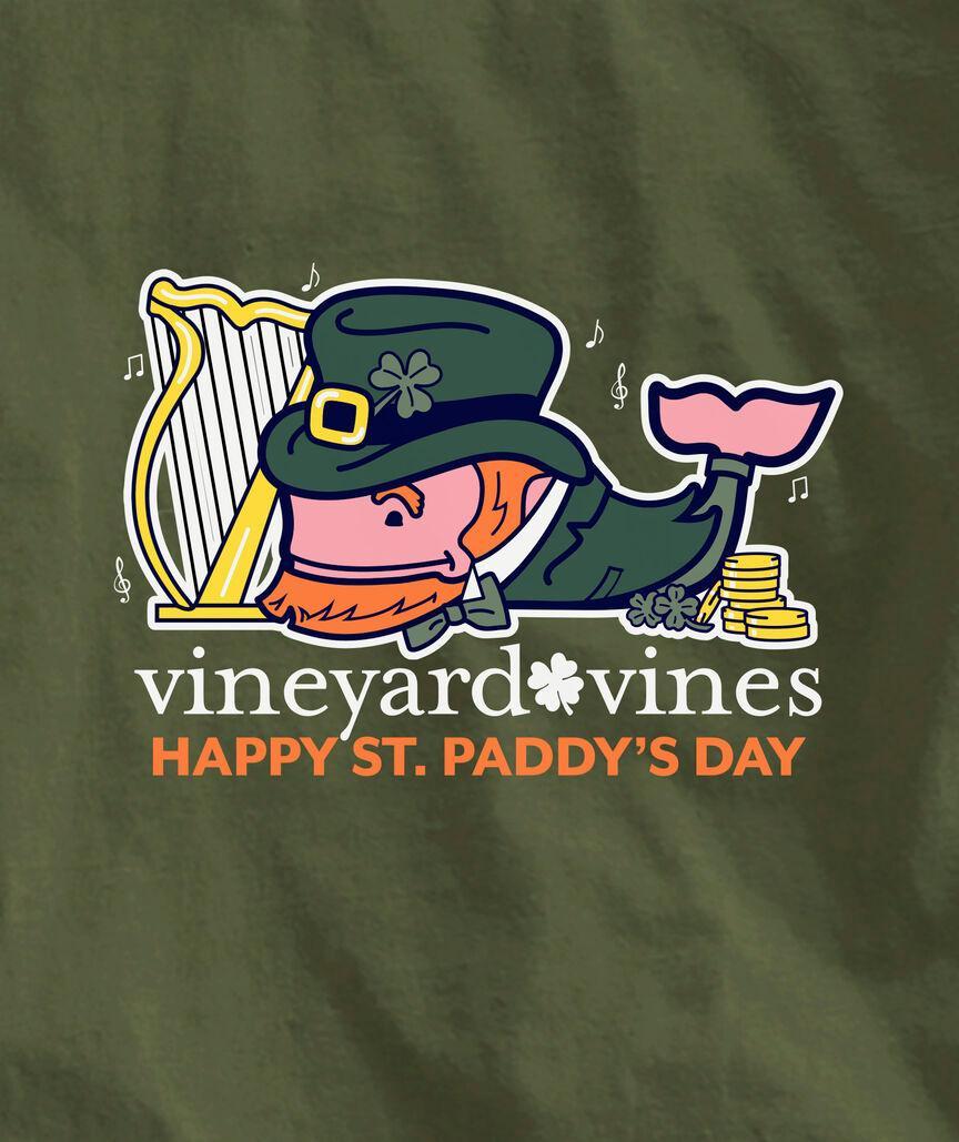 Harp Leprechaun Whale Long-Sleeve Pocket Tee Product Image