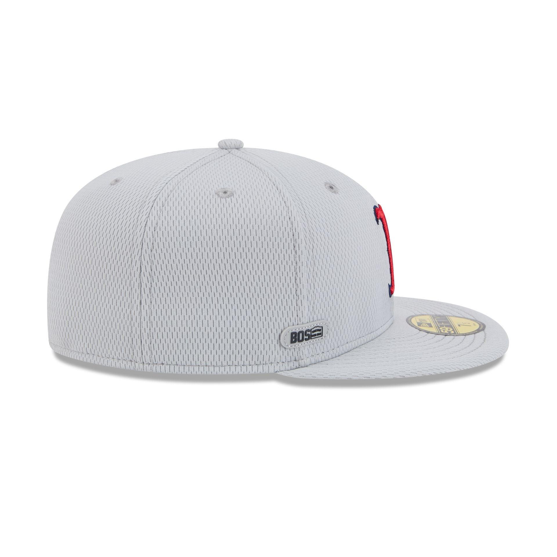 Boston Red Sox 2025 Clubhouse Gray 59FIFTY Fitted Hat Male Product Image