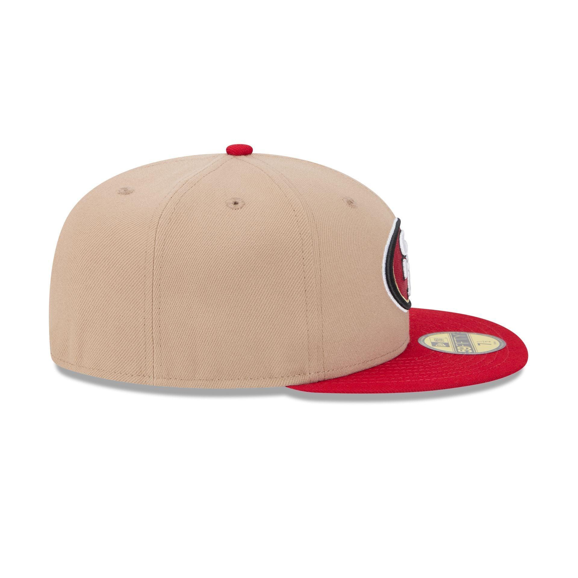 San Francisco 49ers Camel 59FIFTY Fitted Hat Male Product Image