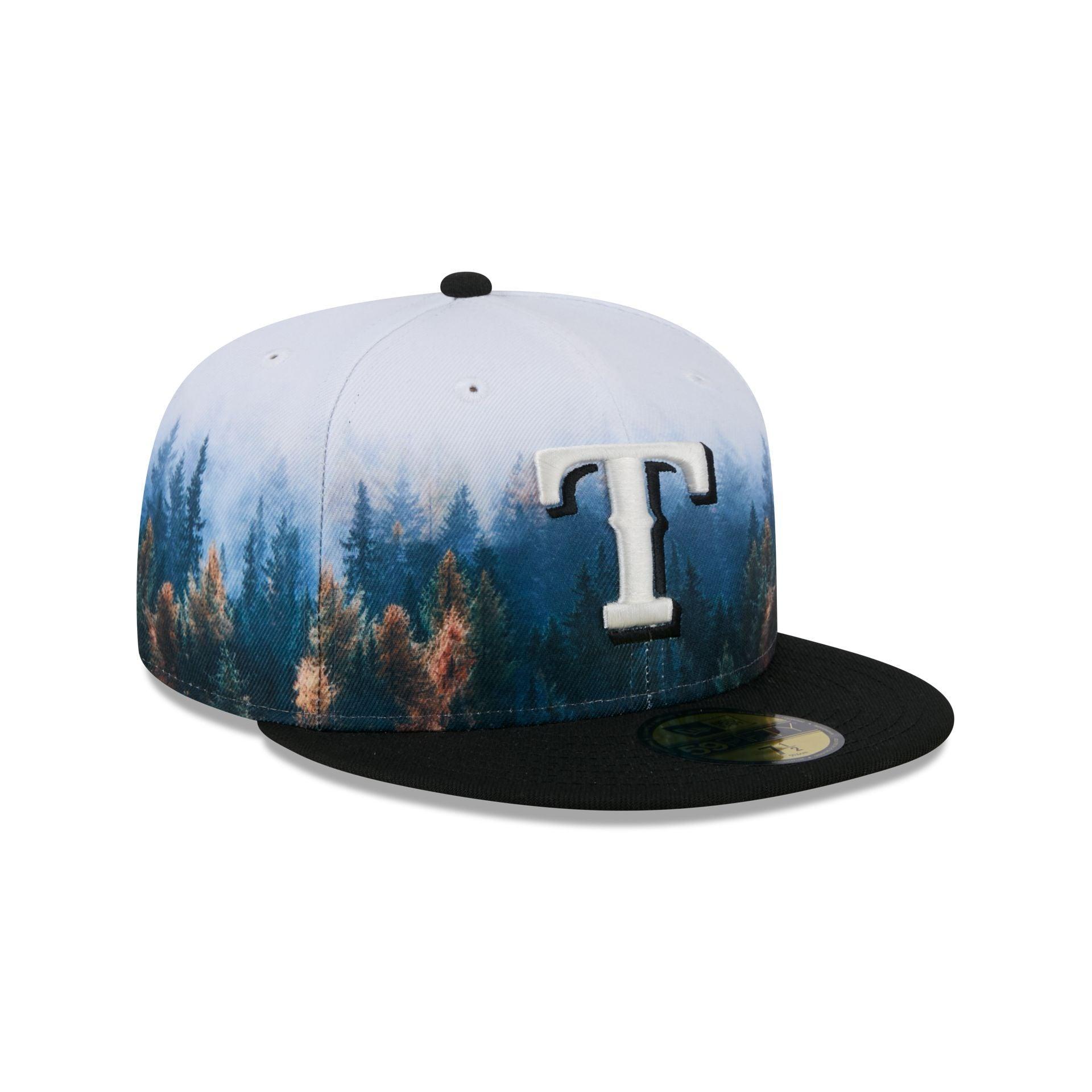 Texas Rangers Photoreal 59FIFTY Fitted Hat Male Product Image