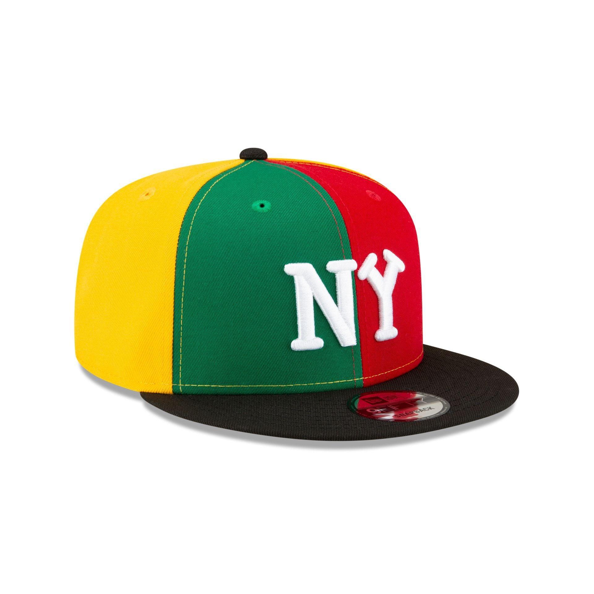 Just Caps Negro League New York Black Yankees 9FIFTY Snapback Hat Male Product Image