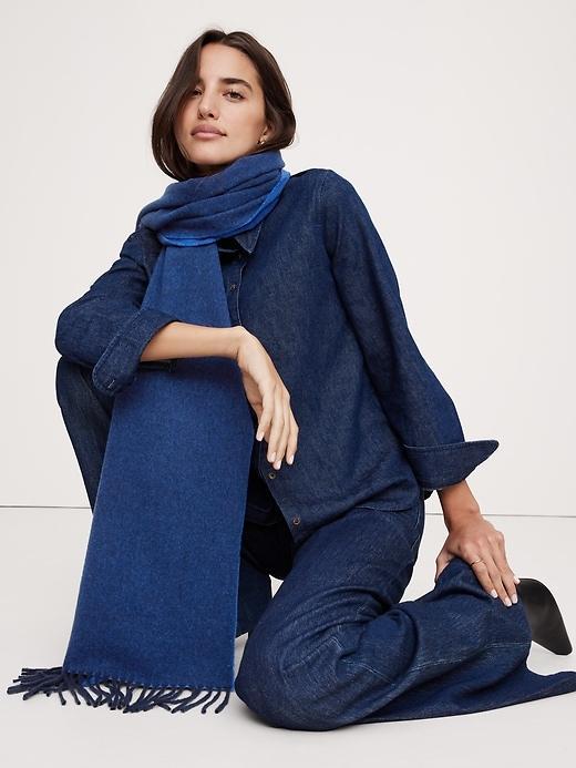 Italian Wool-Cashmere Scarf Product Image