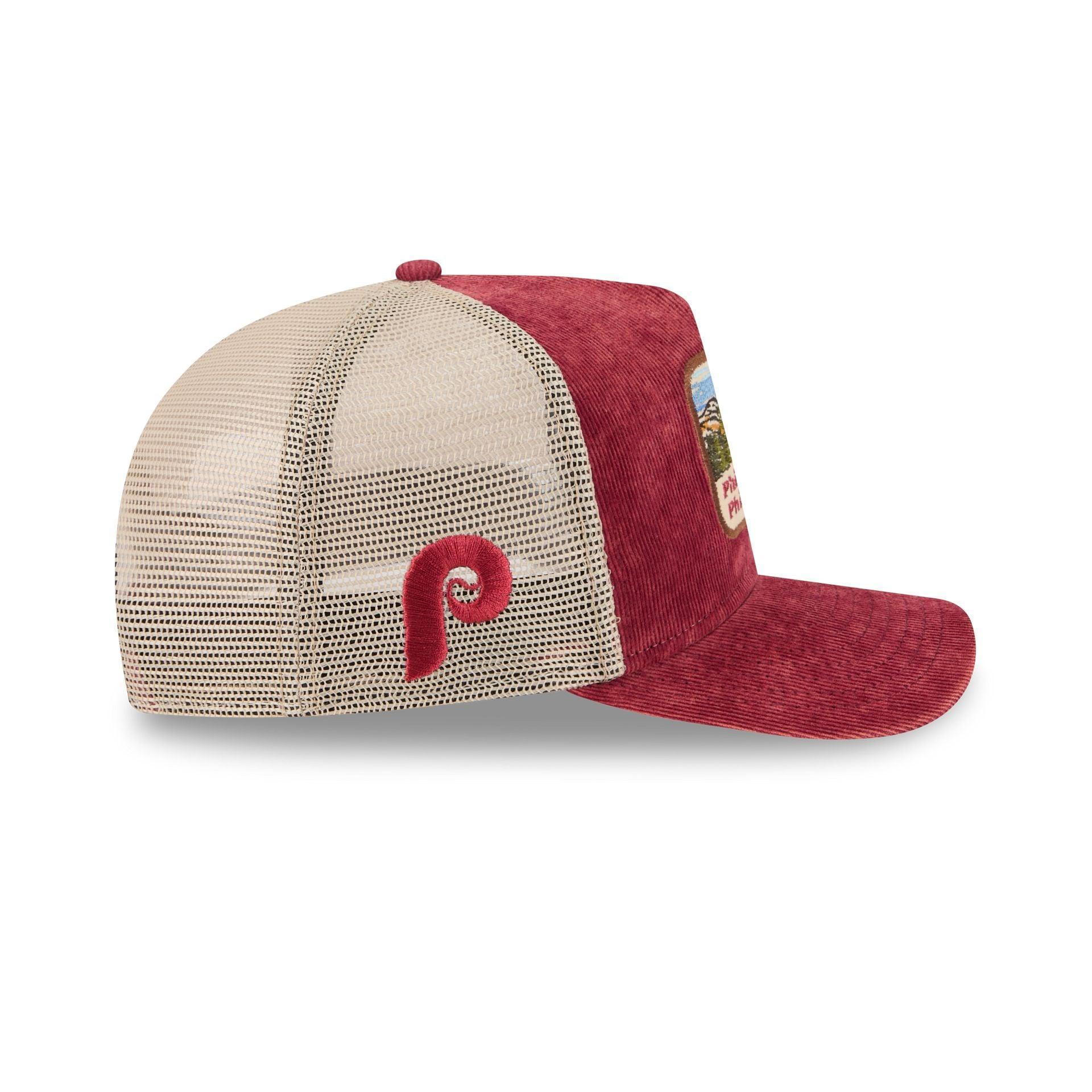 Philadelphia Phillies Vintage Landscape 9FIFTY A-Frame Trucker Hat Male Product Image