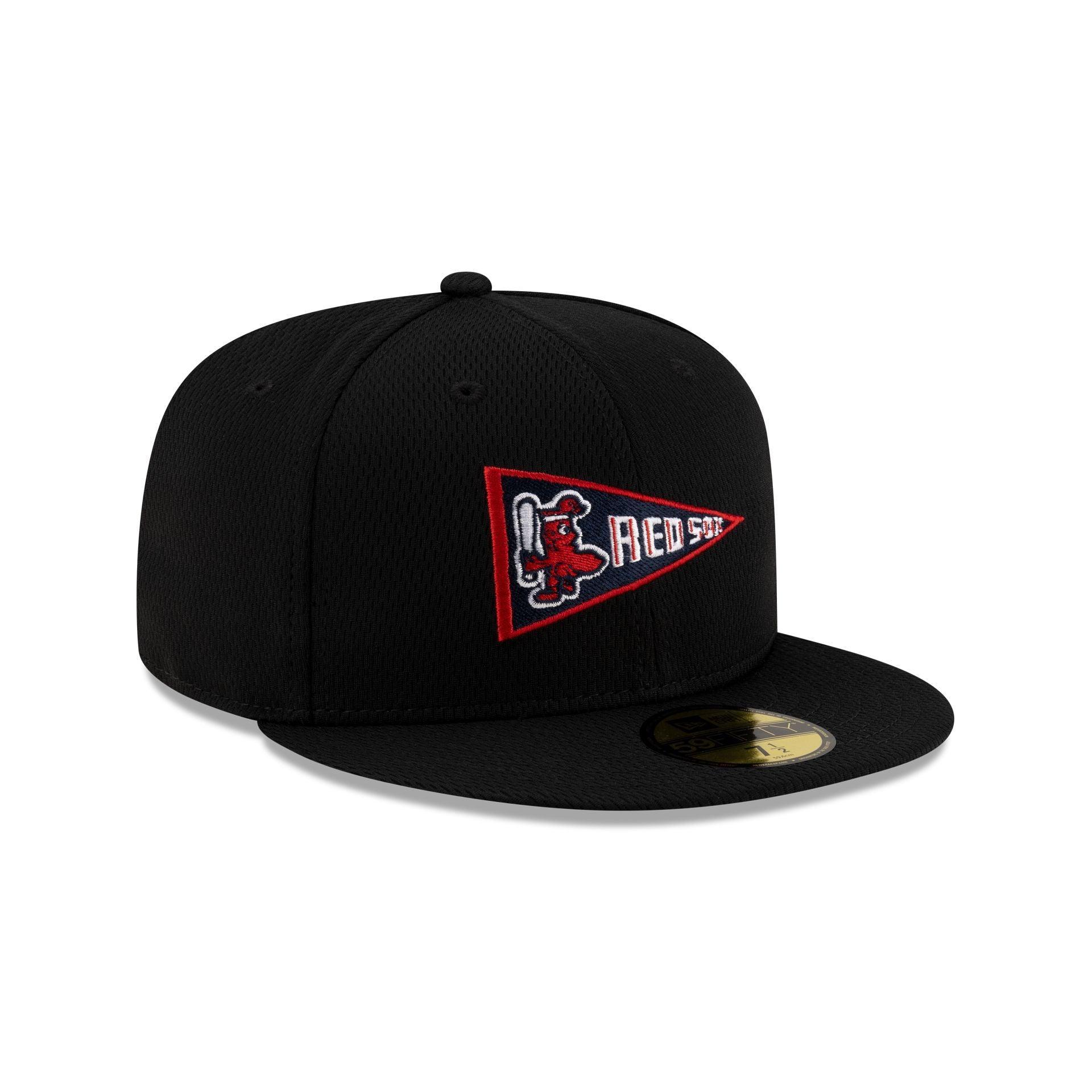 Boston Red Sox 2025 Clubhouse Alt Black 59FIFTY Fitted Hat Male Product Image