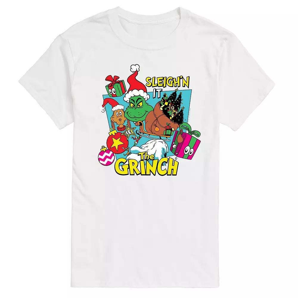 Men's Dr. Seuss The Grinch Sleigh'n It Graphic Tee,  Product Image