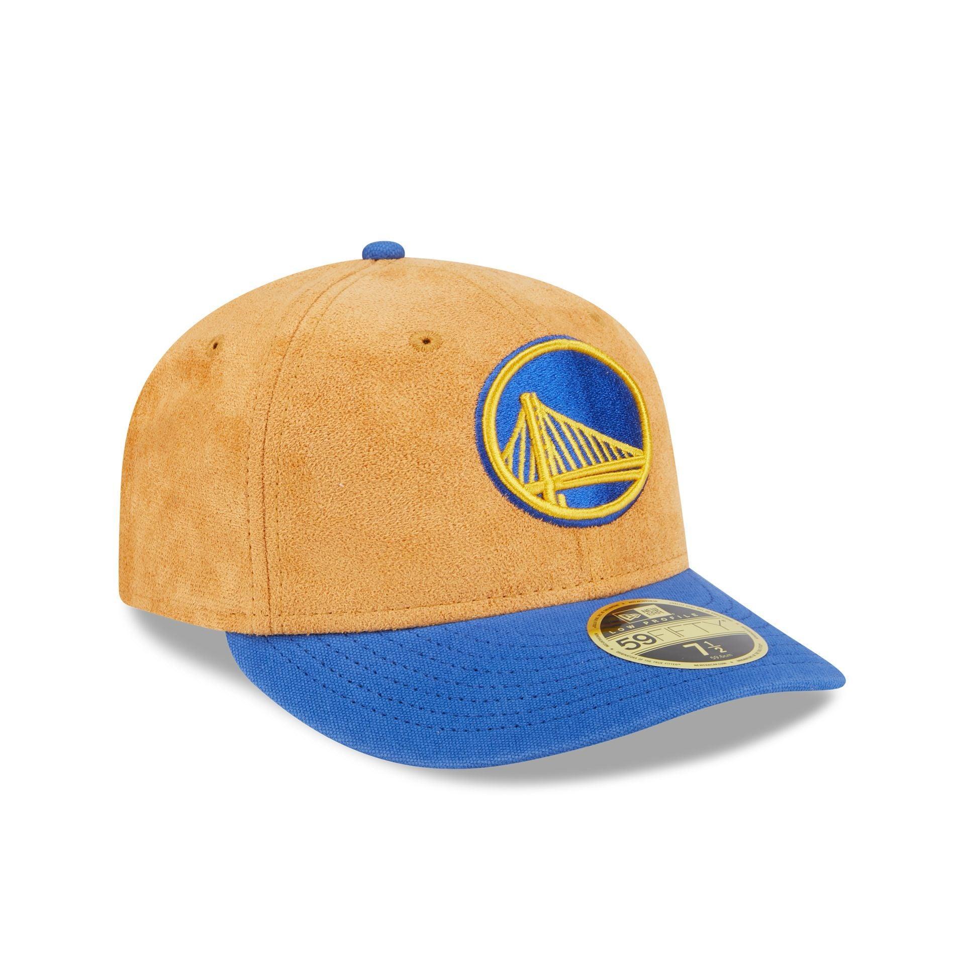 Golden State Warriors Tan Texture Low Profile 59FIFTY Fitted Hat Male Product Image