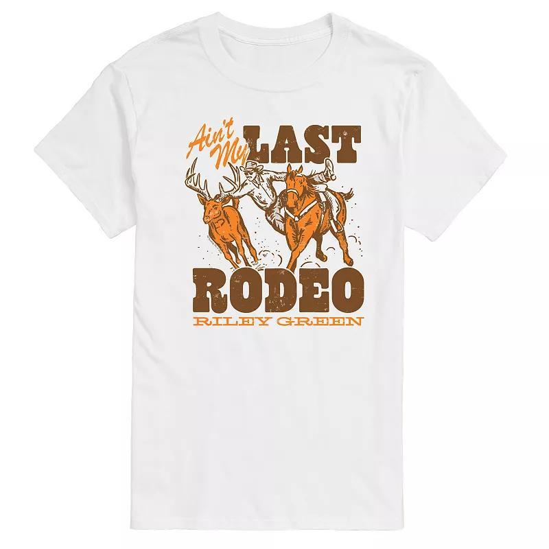 Mens Riley Green Last Rodeo Graphic Tee Product Image