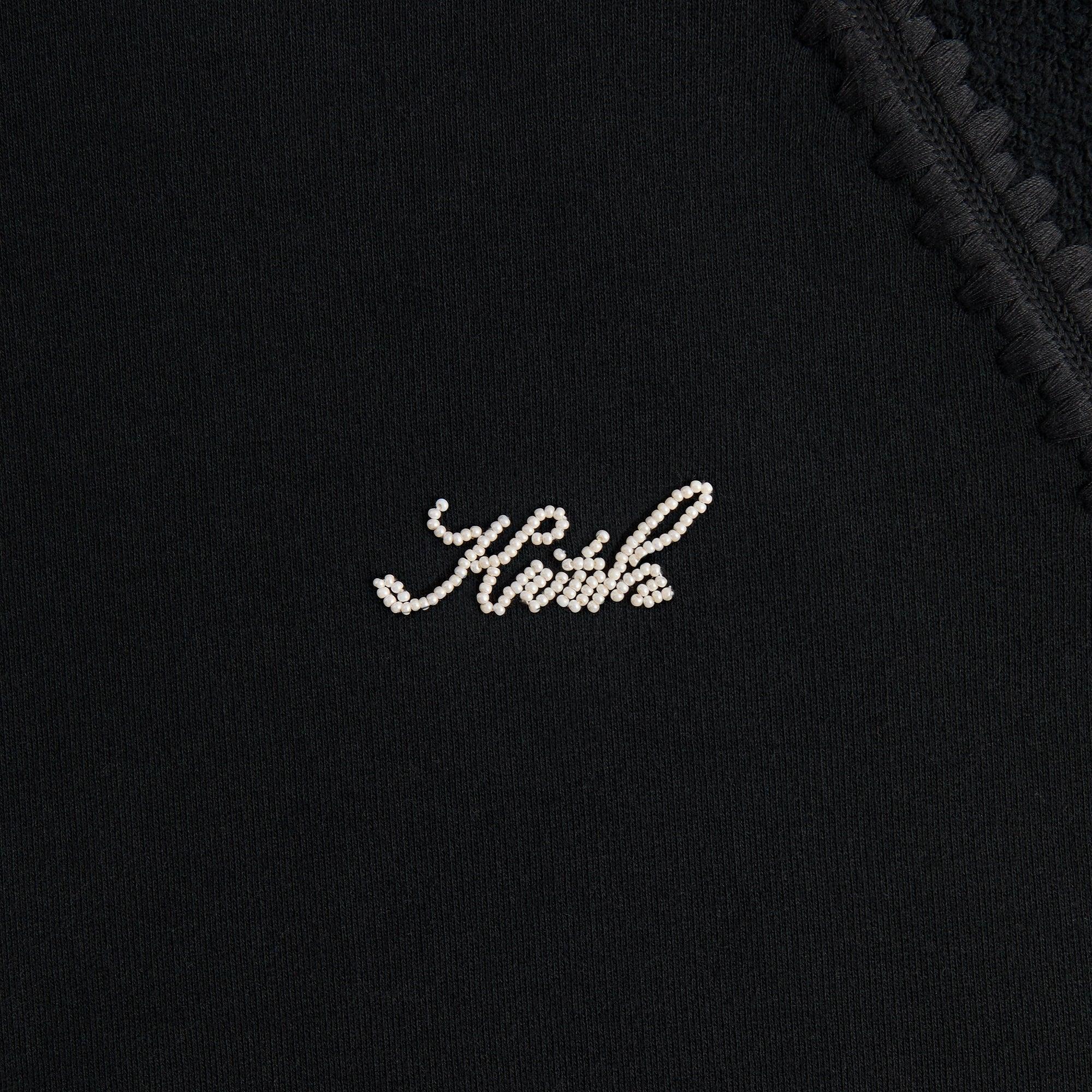 Kith Vale Raglan Hoodie - Black Male Product Image