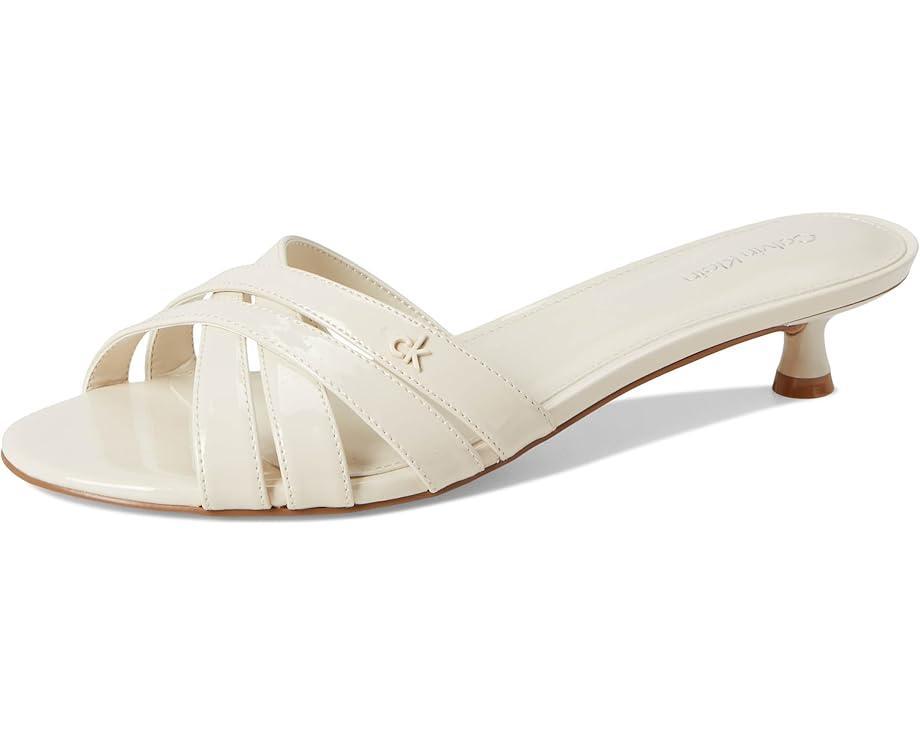 Carolina Patent Leather Kitten Heel Sandals Product Image