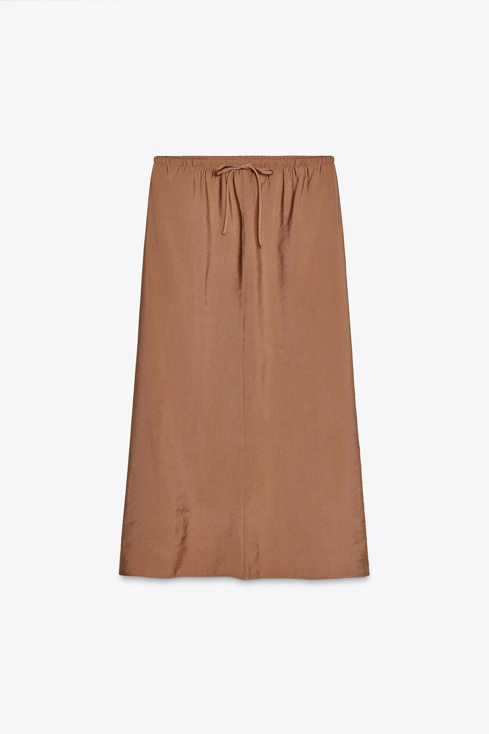 FLOWY MIDI SKIRT Product Image