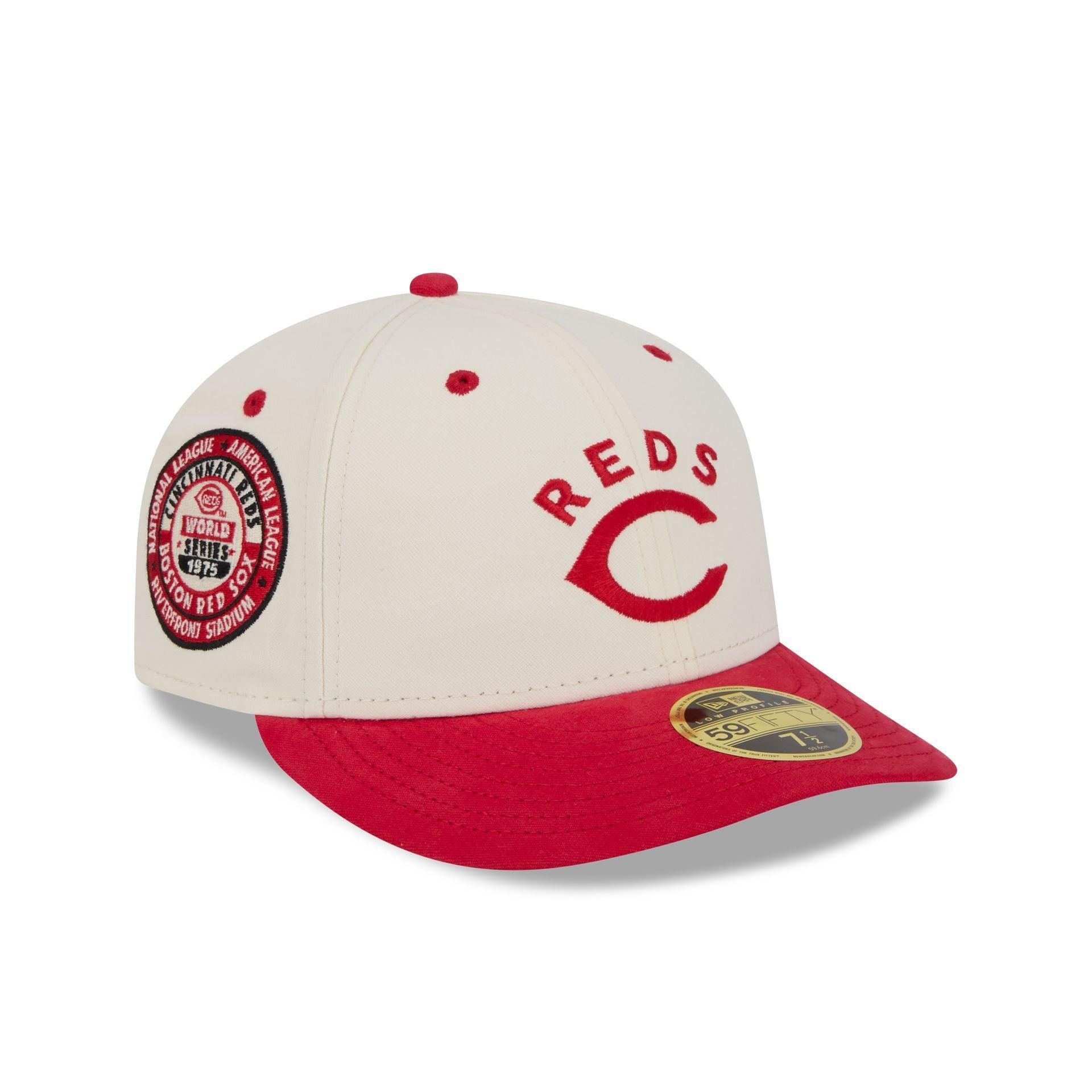 Cincinnati Reds Vintage Stack Low Profile 59FIFTY Fitted Hat Male Product Image