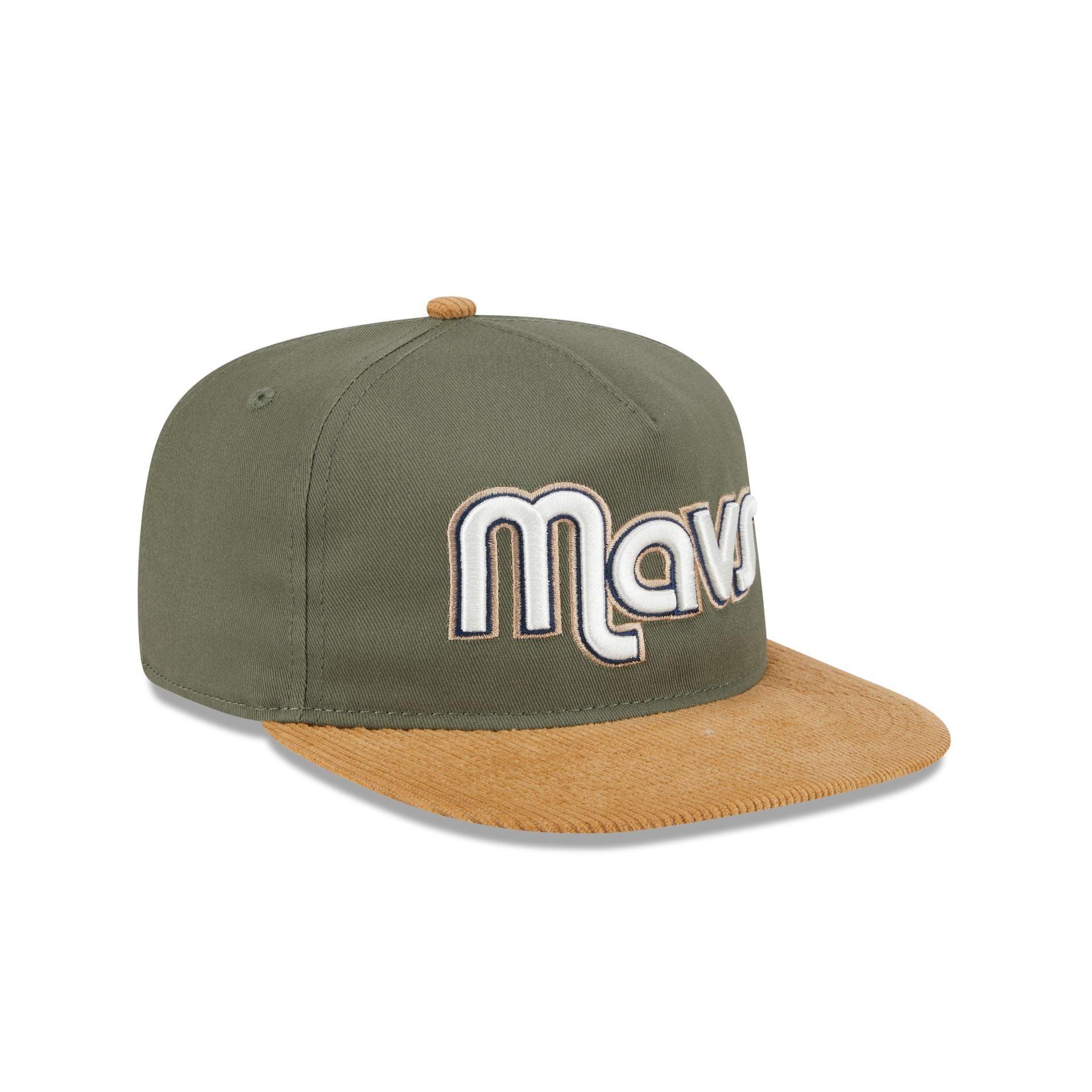 Dallas Mavericks Olive Green Golfer Hat Male Product Image