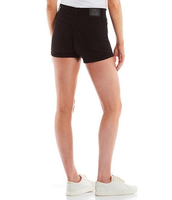 Levi's® Mid Rise Update Cuffed Hem Stretch Denim Shorts Product Image