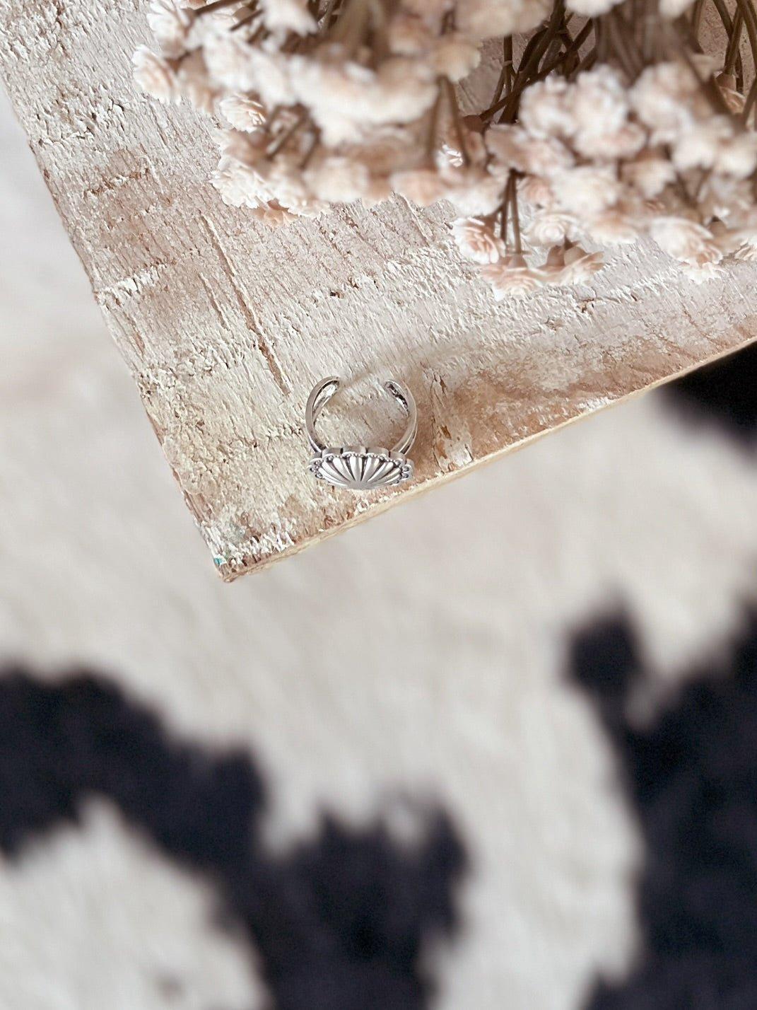 Round Concho Adjustable Ring Product Image