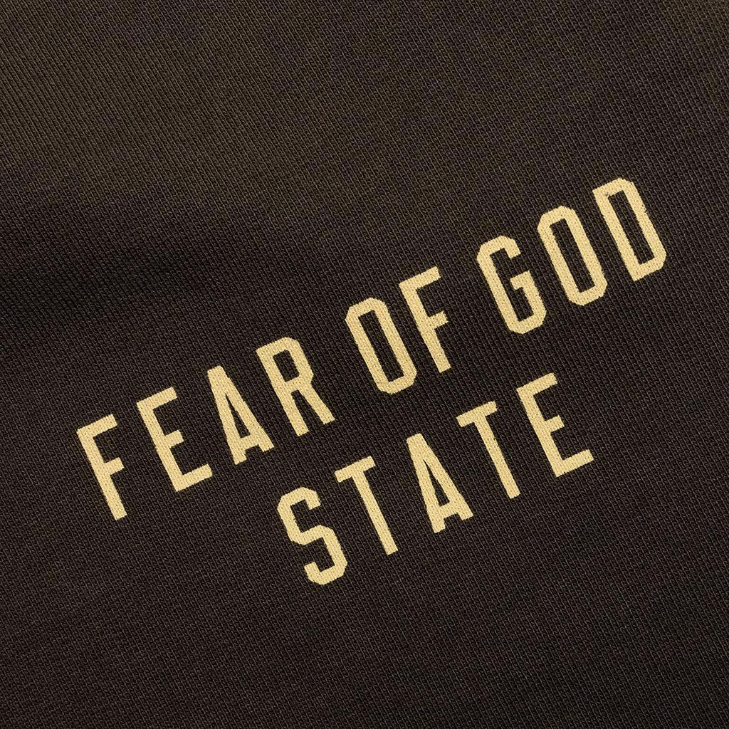 Heavy Fleece Soccer Short - Brown Male Product Image