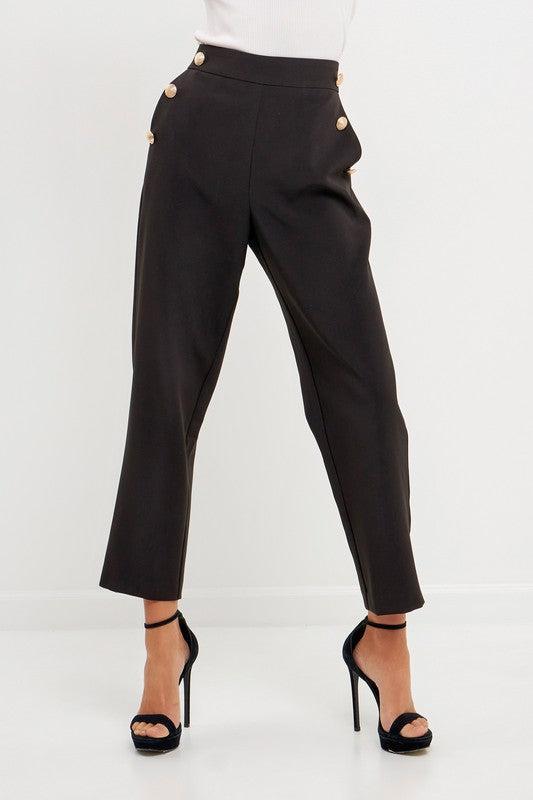 Keep It Classic High Waisted Trousers Product Image