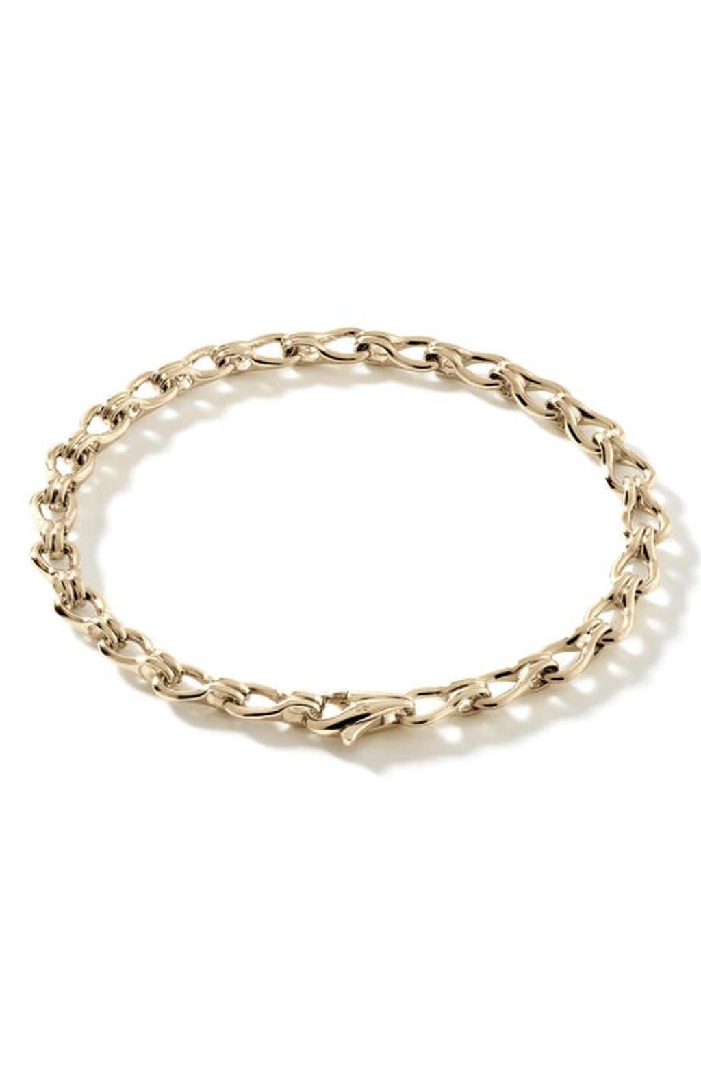 JOHN HARDY Surf 10mm Link Bracelet In Gold Product Image