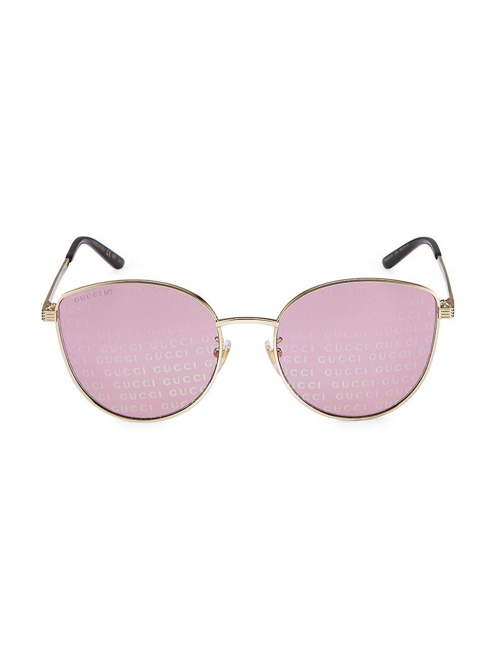 Womens 56MM Cat Eye Sunglasses Product Image