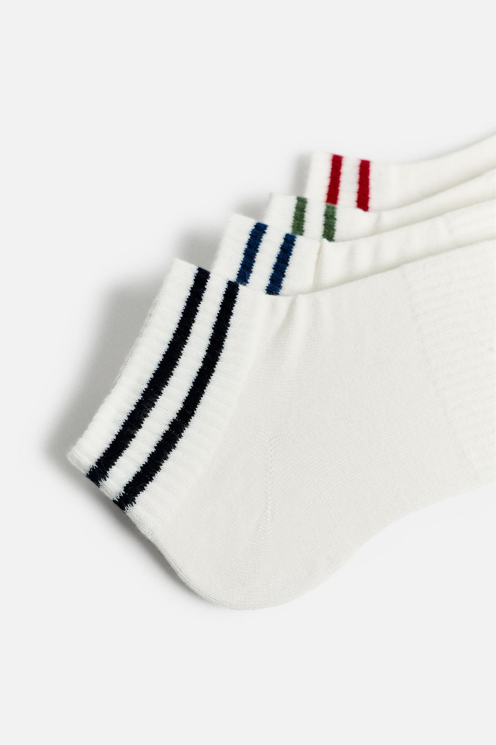 STRIPED SOCKS FOUR-PACK Product Image