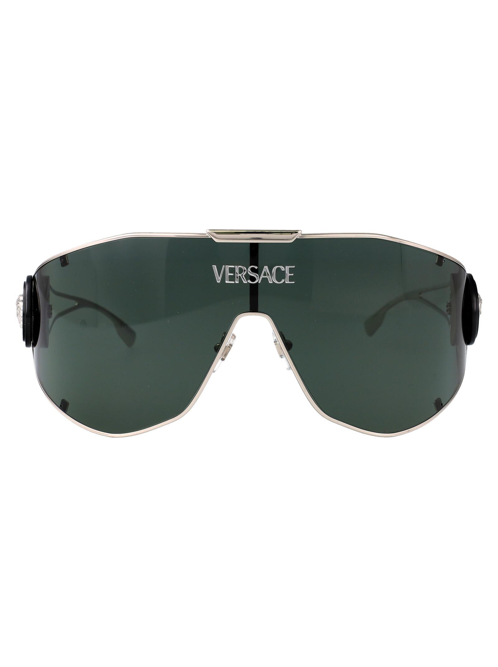 VERSACE Sunglasses In 10003h Silver Product Image