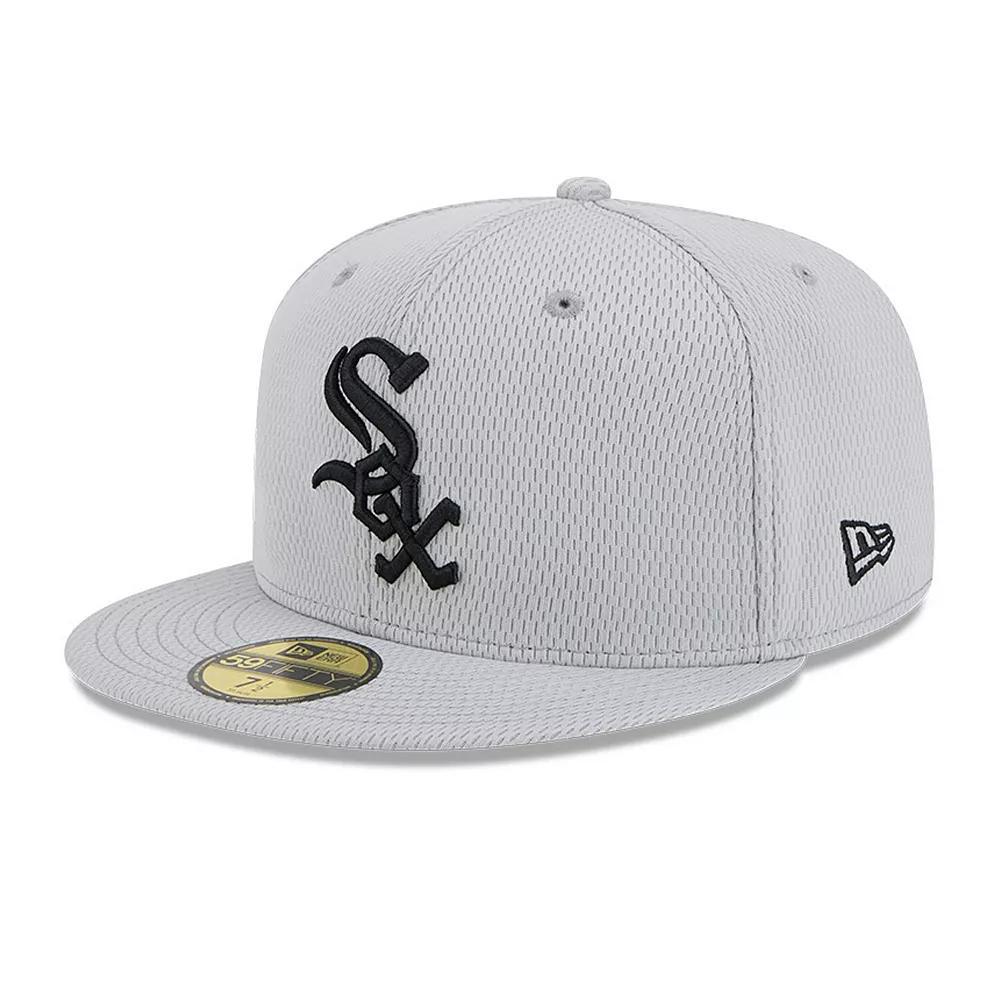 Men's New Era Gray Chicago White Sox 2025 MLB Clubhouse 59FIFTY Fitted Hat,  Product Image