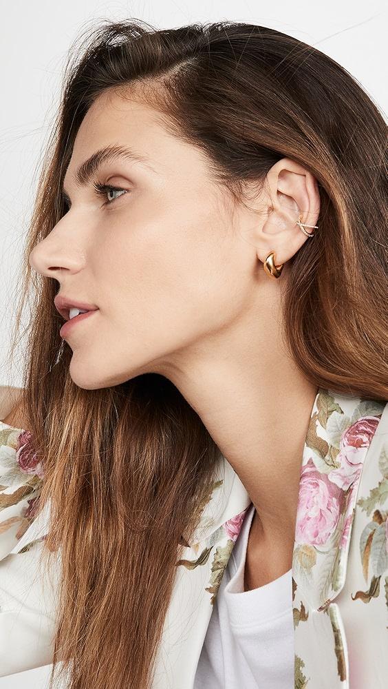 SHASHI Stacey Pave Ear Cuff | Shopbop Product Image