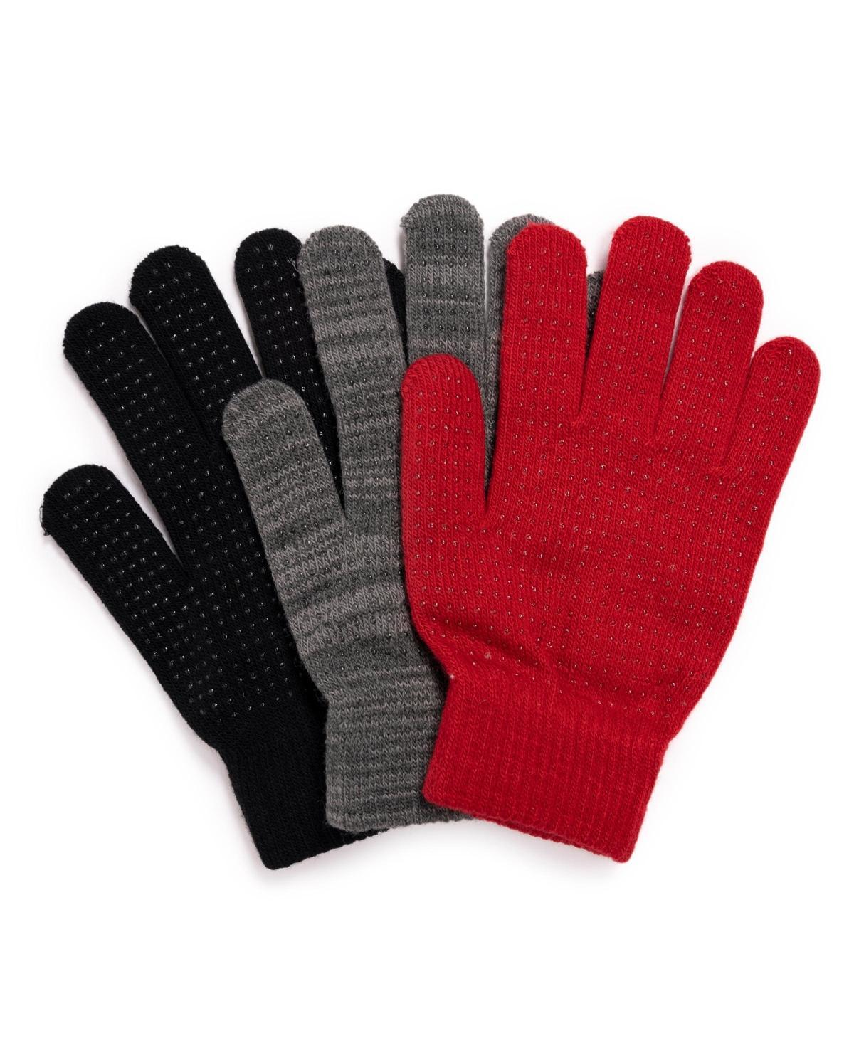 Womens MUK LUKS 3 Pair Pack of Gloves Product Image