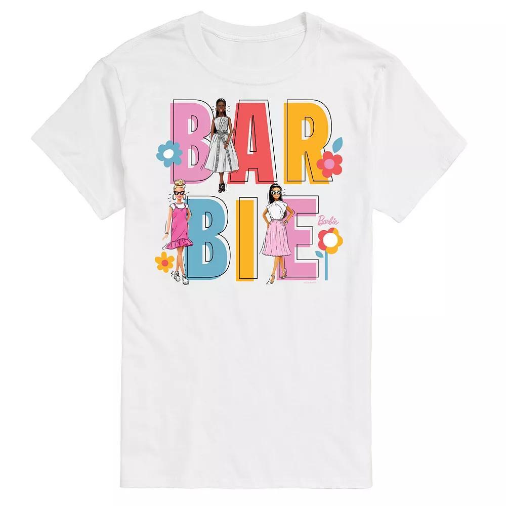 Big & Tall Barbie® Spring Graphic Tee, Men's,  Product Image