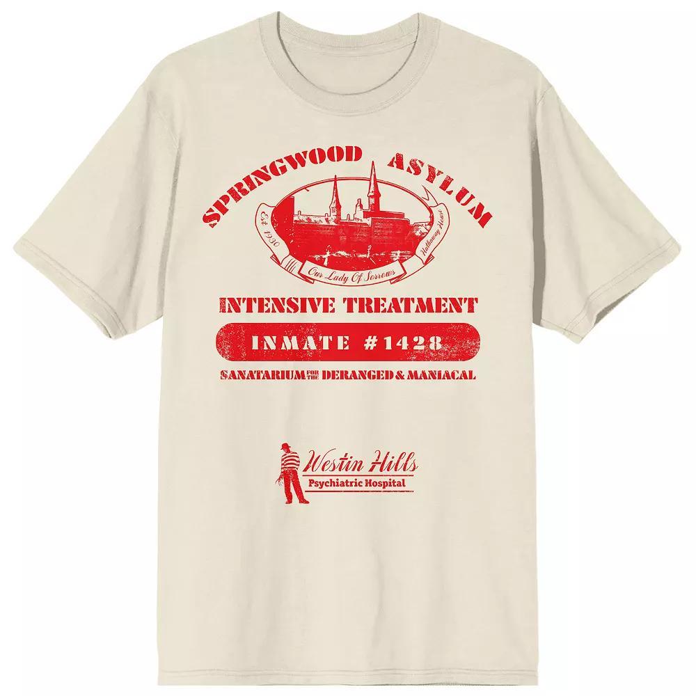 Men's Nightmare On Elm Street Asylum Tee,  Product Image