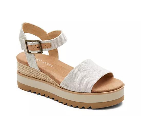 Womens TOMS Diana Wedge Sandal Product Image