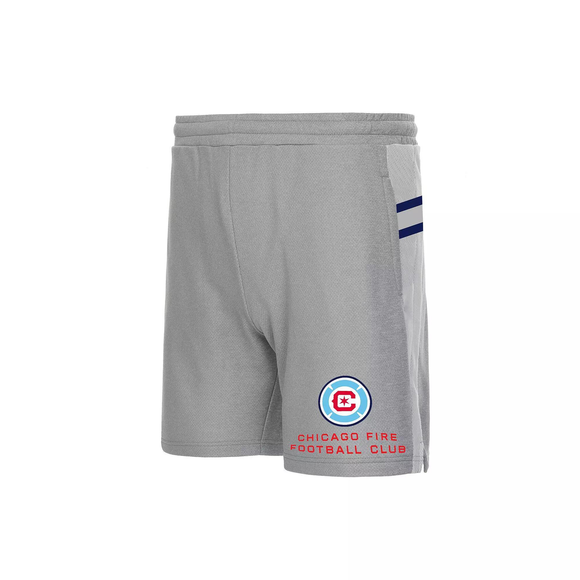 Men's Concepts Sport Gray Chicago Fire Stature Shorts, Size: XL, Cfs Grey Product Image