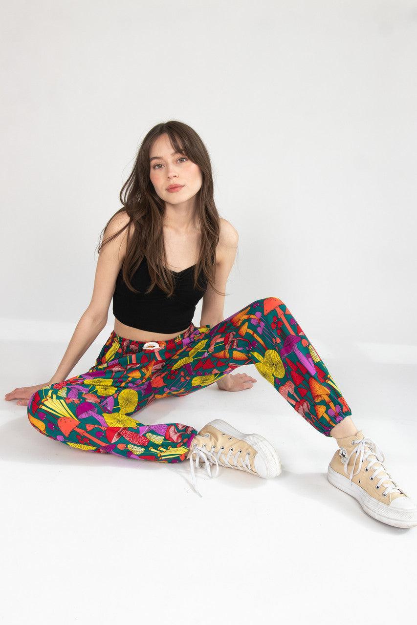 Wild Mushrooms Rayon Pants Product Image