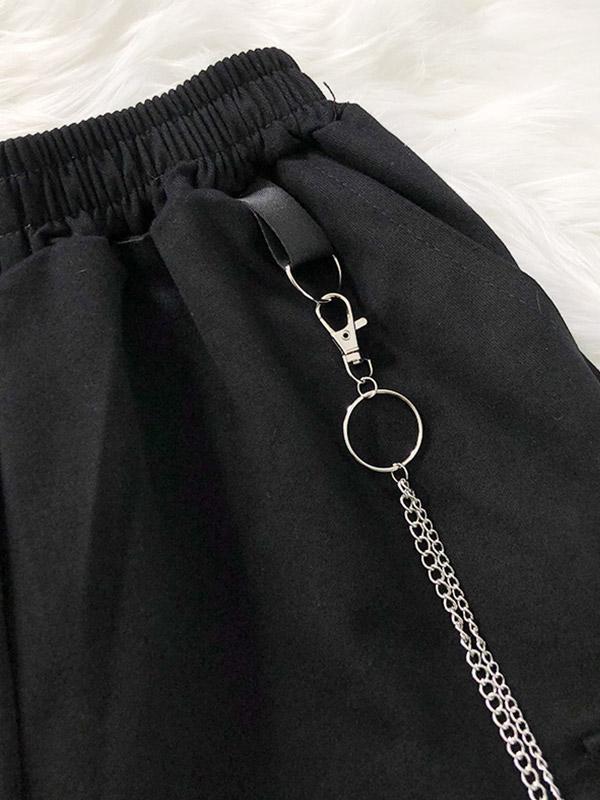 Men's Buckle Strap Pocket Cargo Shorts Product Image