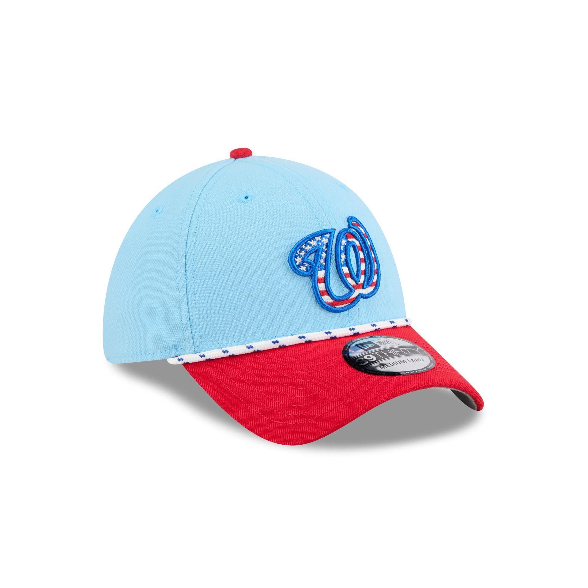 Washington Nationals Independence Day 2025 39THIRTY Stretch Fit Hat Male Product Image
